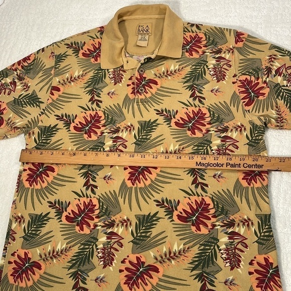 Jos. A Bank Silk Tropical Polo Shirt M - Picture 6 of 6